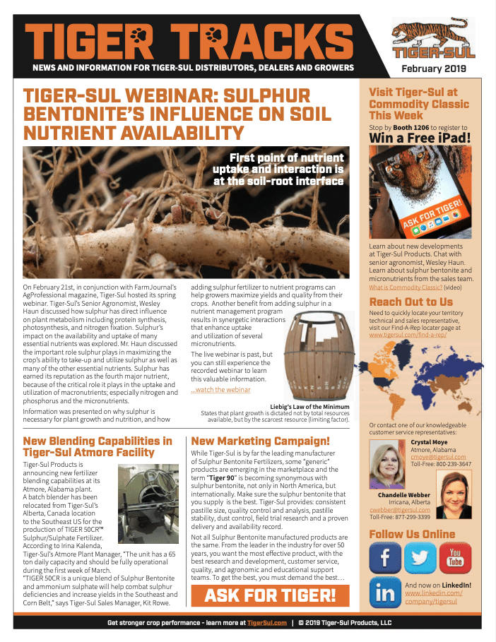 TigerTracks – February 2019