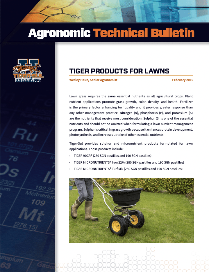 Tiger Products for Lawns